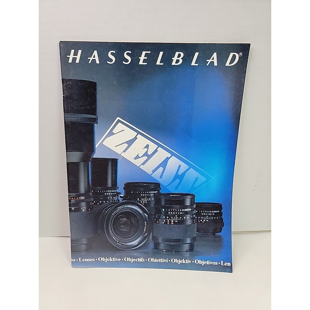 Vintage Hasselblad Zeiss Lenses Brochure Catalog 500CM 2000FC/M SWC/M Camera